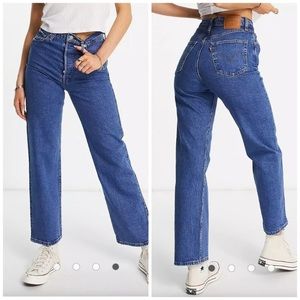 Levi’s Ribcage Straight Dark Wash size 29 jeans